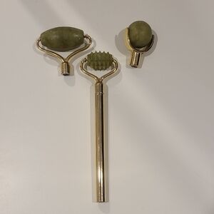 3 In 1 Jade Face Roller Set